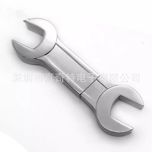 创意金属扳手u盘 仿真工具u盘 礼品优盘定制logo 开模u盘专业厂家
